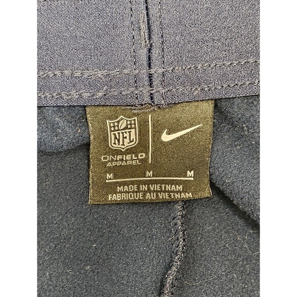 Nike New England Patriots Sweatpants Men's M Blue NFL On Field Fleece Lined - Picture 3 of 8